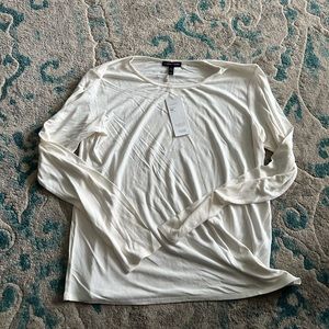 Eileen Fisher 100% silk stretch jersey